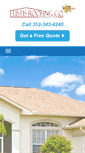 Mobile Screenshot of eustisroofing.com